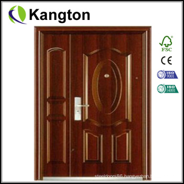 Commercial Residential Double Leaf Steel Door Price (steel door price)